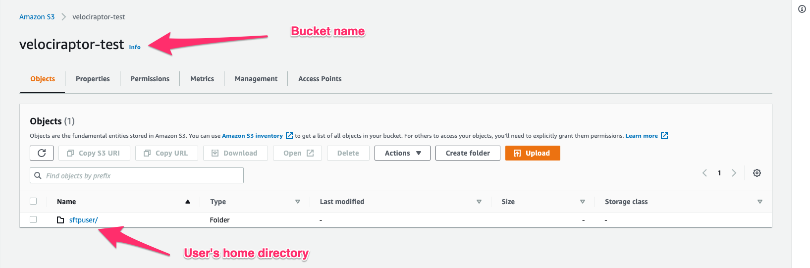 Creating an S3 bucket