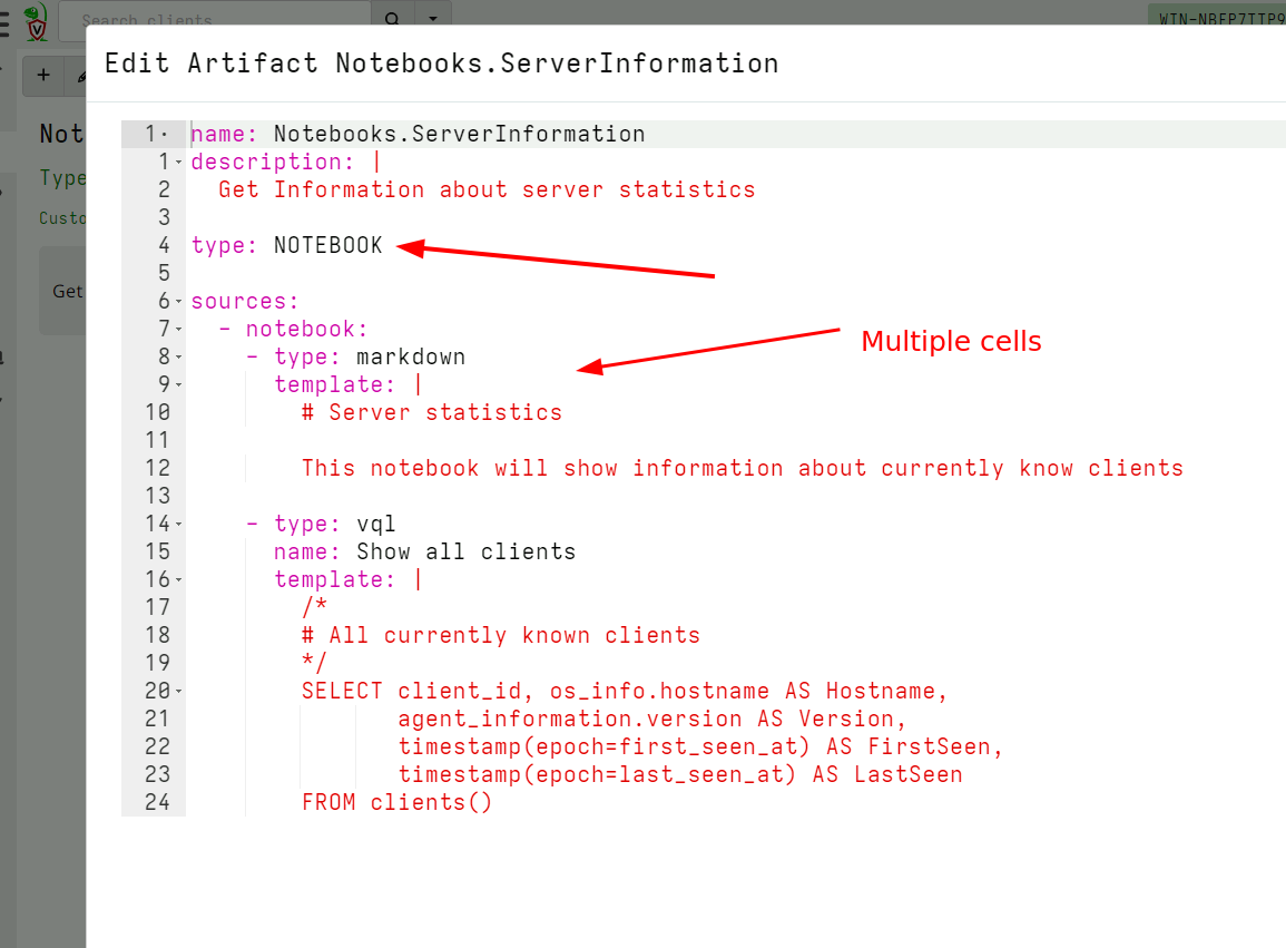 Adding a new notebook template