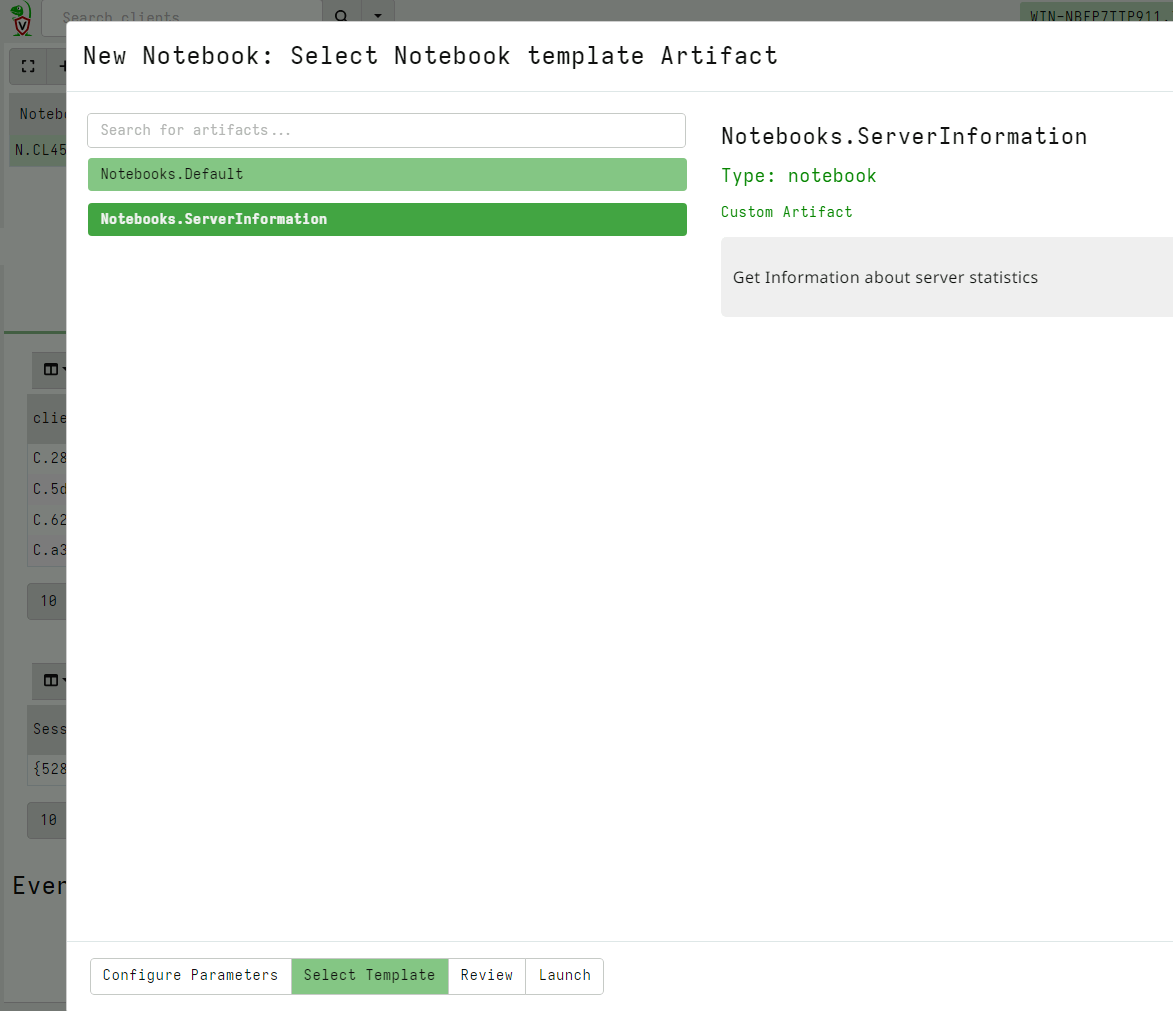 Adding a new notebook template
