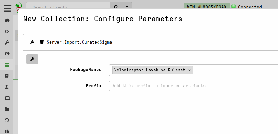 Running Server.Import.CuratedSigma